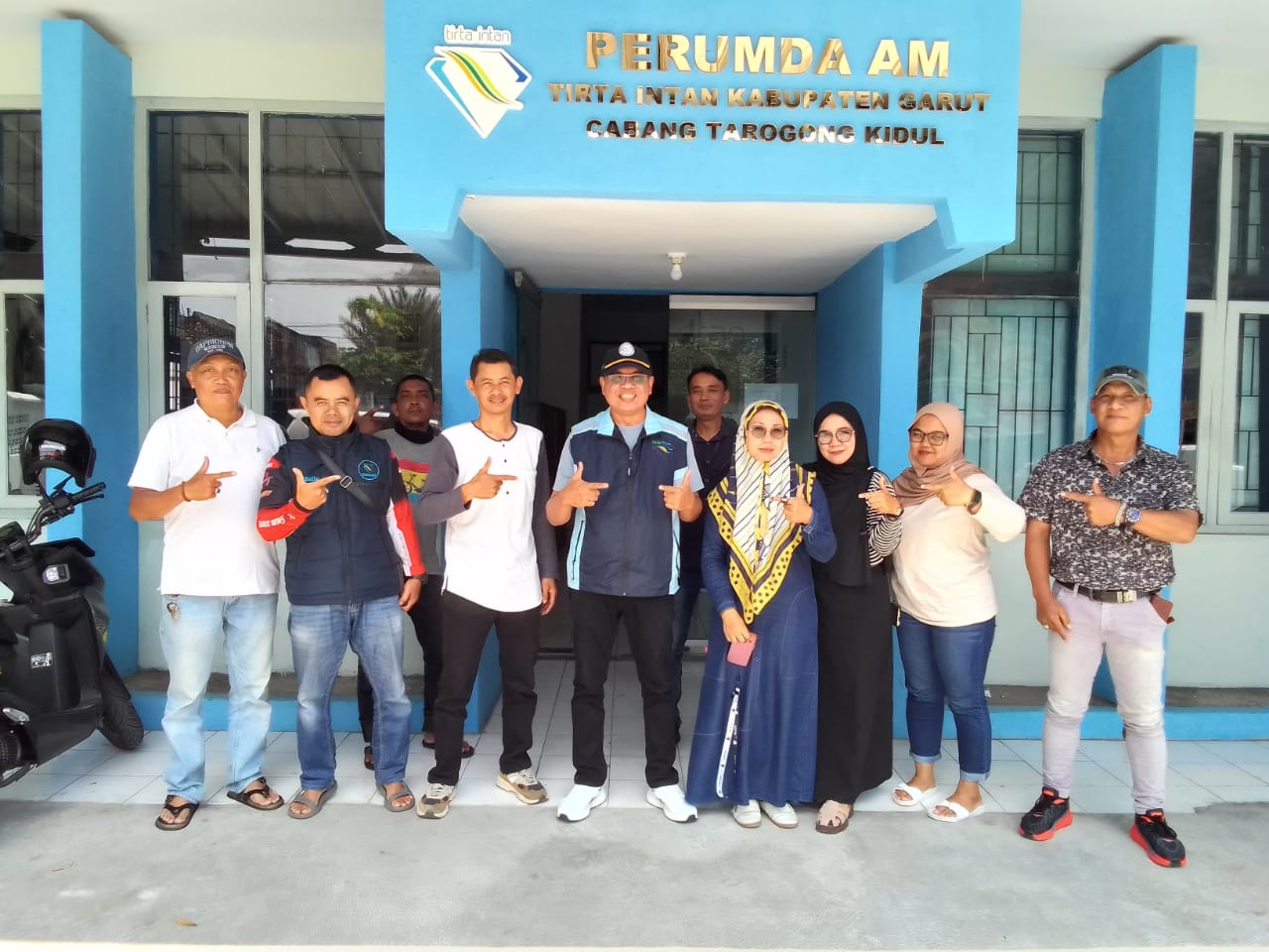 Piket Lebaran Tak Sekadar Formalitas, Direksi Perumda Tirta Intan Turun Langsung Jaga Layanan