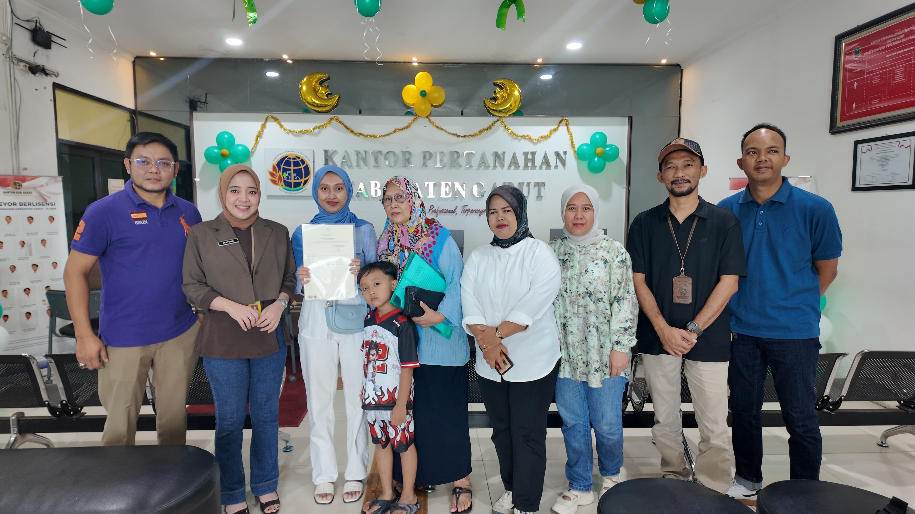 ATR/BPN Garut Tetap Melayani di Hari Libur, Warga Rasakan Langsung Manfaat Program PELATARAN