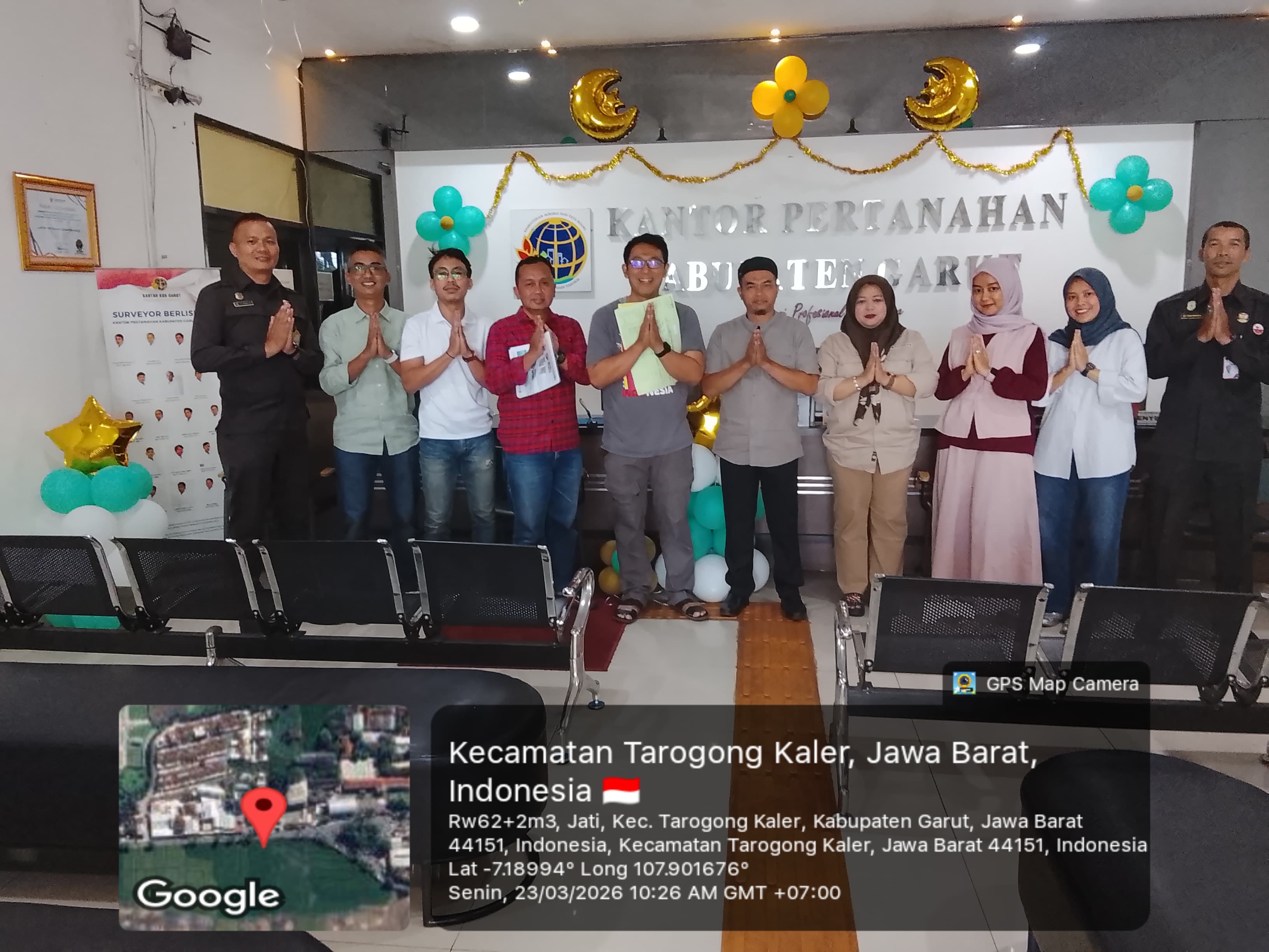 ATR/BPN Garut Konsisten Layani Masyarakat di Cuti Bersama, Program PELATARAN Berjalan Tanpa Henti
