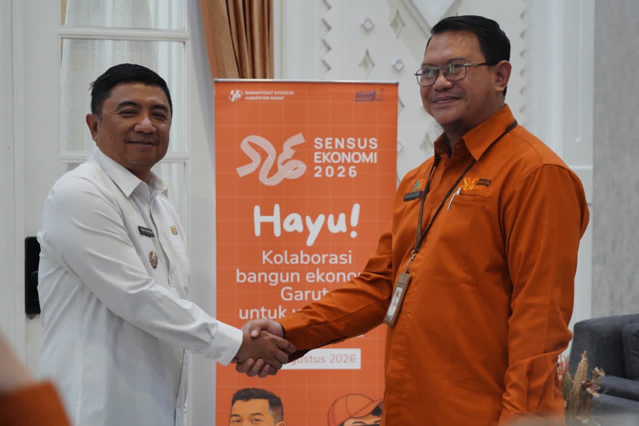 Bupati Syakur Pimpin Dukungan Penuh Sensus Ekonomi 2026, Ajak Pelaku Usaha Garut Bangun Masa Depan Daerah dengan Data Akurat