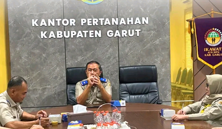 Evaluasi Kinerja, Kantor Pertanahan Kabupaten Garut Perkuat Disiplin dan Ketepatan Pelayanan