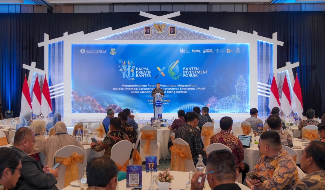 Bicara dalam Banten Investment Forum 2026, Wamen ATR/Waka BPN: Kepastian Pertanahan dan Tata Ruang Jadi Fondasi Investasi