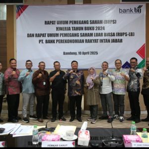Bupati Garut Abdusy Syakur Amin Apresiasi Kinerja Bank BIJ Tahun Buku 2024 Dalam Rapat Umum Pemegang Saham PT. BPR Intan Jabar dan Catatkan Laba Tahun Buku 2024