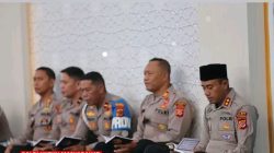 Kapolres Garut AKBP Yugi Bayu Hendarto Pimpin Binrohtal  Menyulam Iman, Meneguhkan Pengabdian