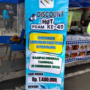 PDAM Tirta Intan Garut Beri Hadiah Istimewa di HUT ke-49: Sambungan Baru Turun Harga Jadi Rp500 Ribu!